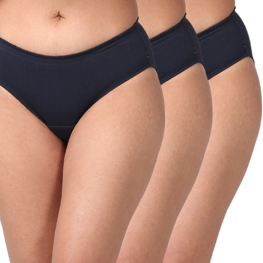 Pack Of 3 Women's Incontinence Briefs