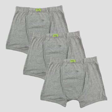 Best Men Incontinence Trunks Grey Pack Of 3