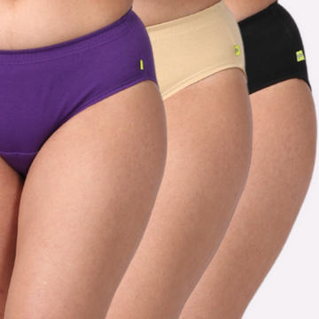 Pack Of 3 Women's Incontinence Briefs