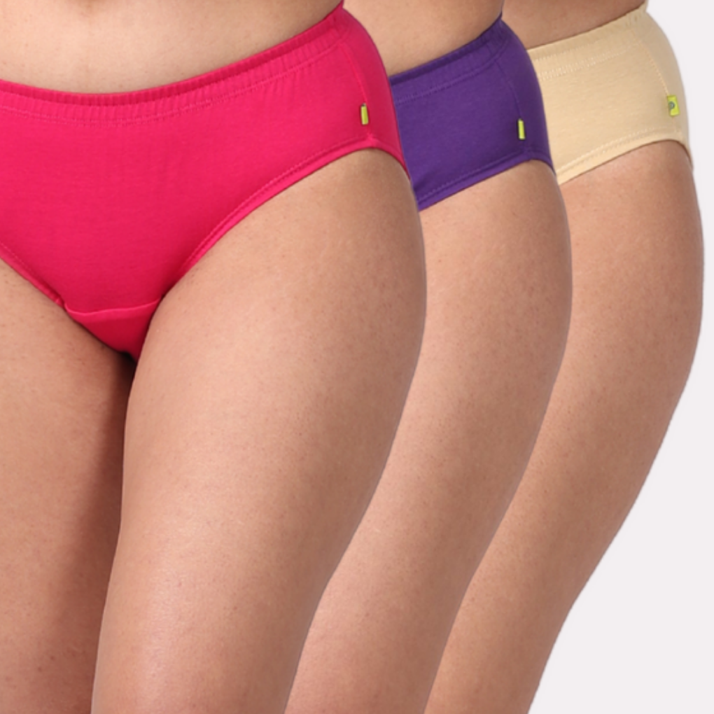 Leakproof Underwear for Women Incontinence, Cotton Briefs