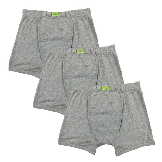 Men Incontinence Trunks Grey, Black & White