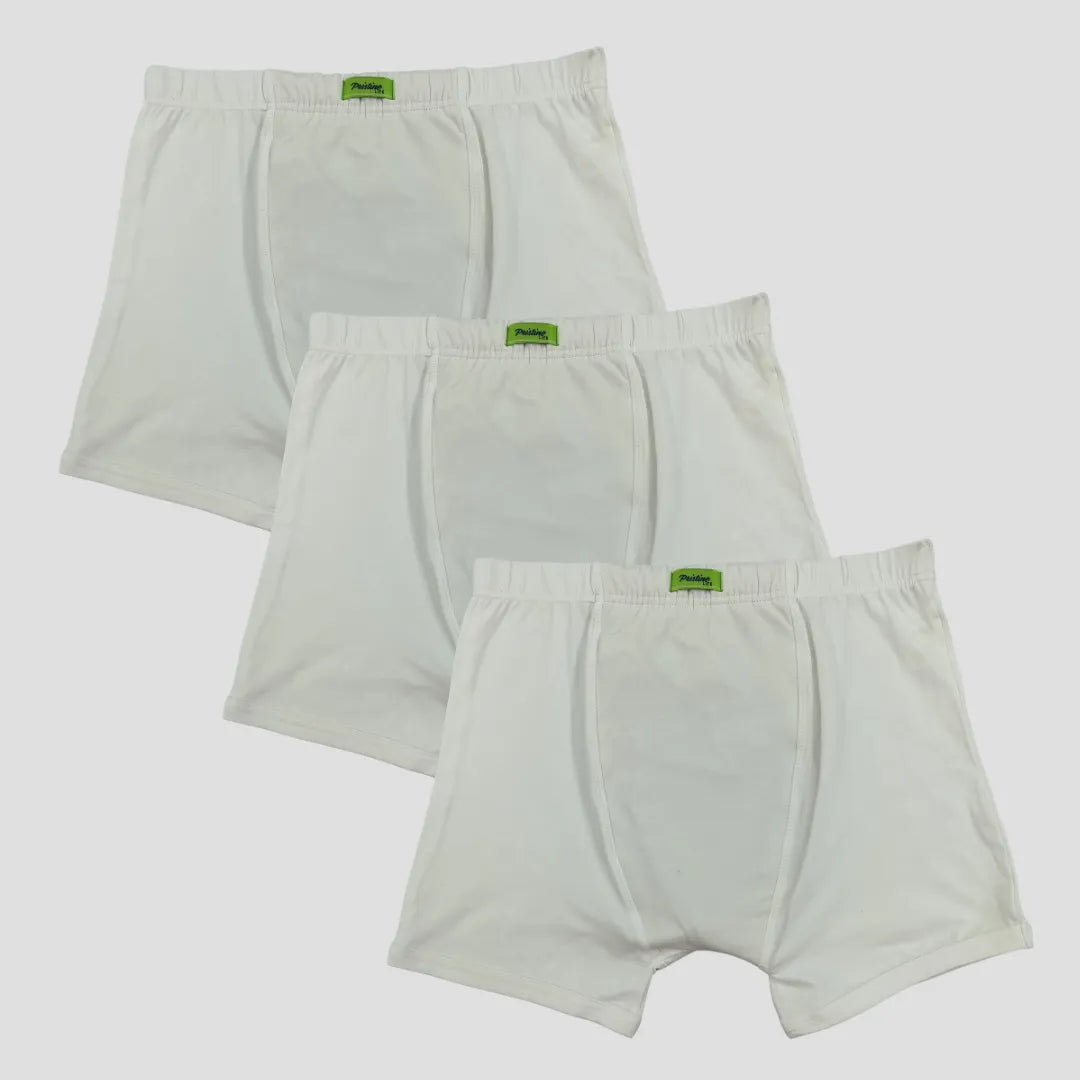 Best Incontinence Trunks For Men White Pack Of 3