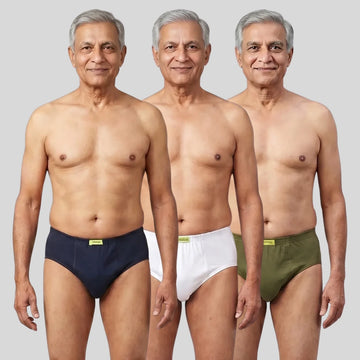 Pack Of 3  Men's Incontinence Briefs