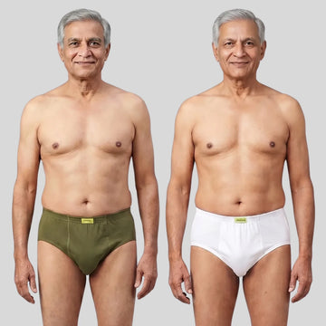 Pack Of 2  Men's Incontinence Briefs