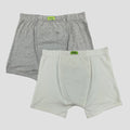 Men Incontinence Trunk Underwear Grey & White