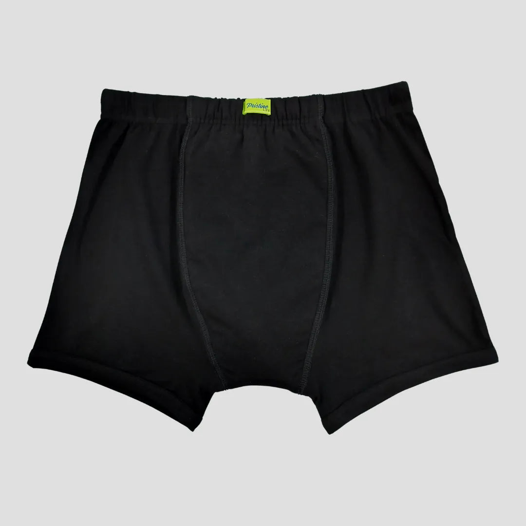 Men Incontinence Trunks Black
