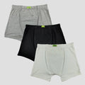 Men Incontinence Trunks Grey, Black & White