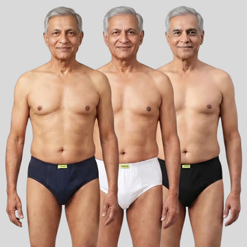 Pack Of 3  Men's Incontinence Briefs