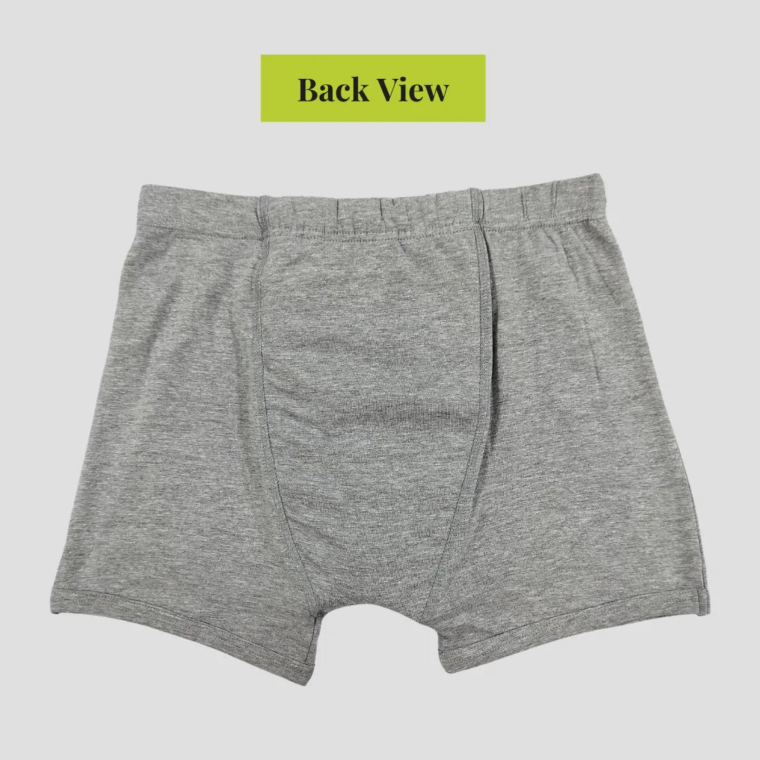 Mens Reusable Incontinence Trunks