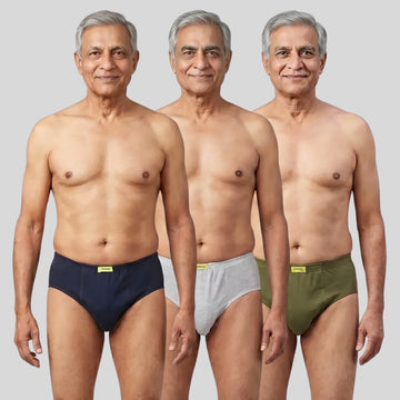 Pack Of 3  Men's Incontinence Briefs
