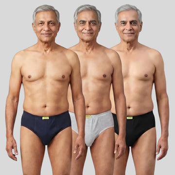 Pack Of 3  Men's Incontinence Briefs
