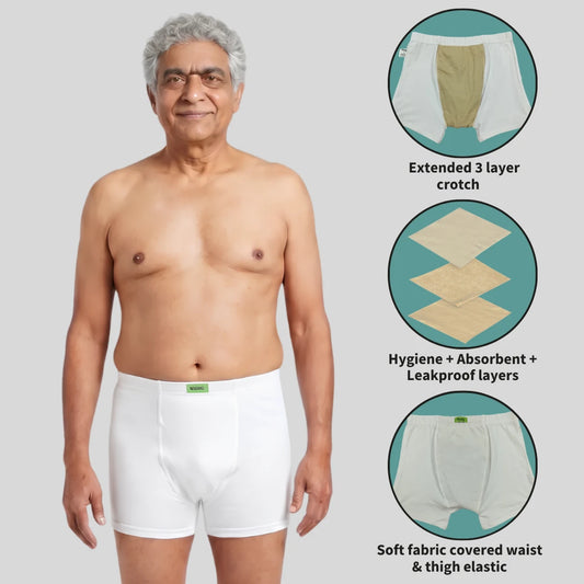 Men Incontinence Trunk Pack Of 1