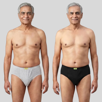 Pack Of 2  Men's Incontinence Briefs