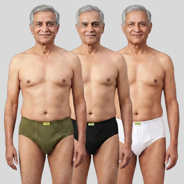 Pack Of 3  Men's Incontinence Briefs