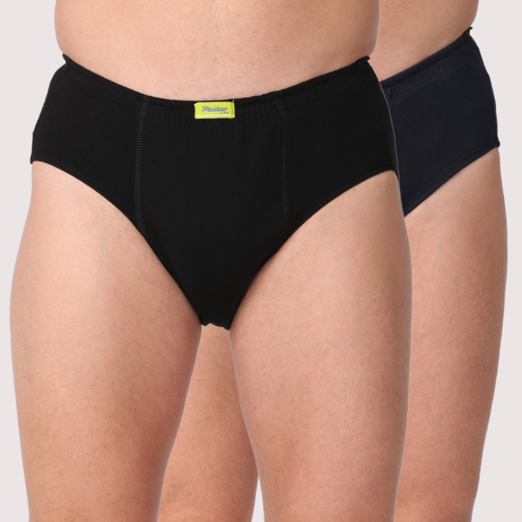 Pack Of 2  Men's Incontinence Briefs