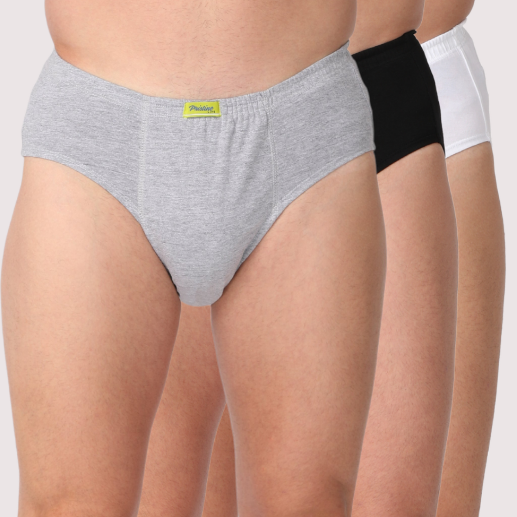 Pack Of 3  Men's Incontinence Briefs